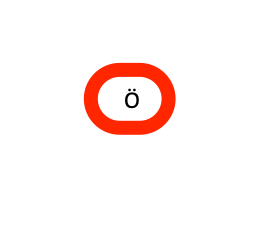Type the letter to which you want to apply the selected accent. Note that this will only work if you type a letter which has a valid combination with the selected accent mark.