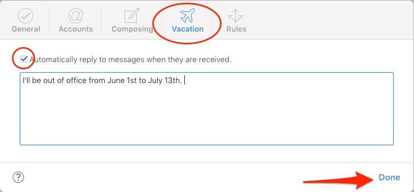 How to Setup Email Auto Reply for iCloud Mail