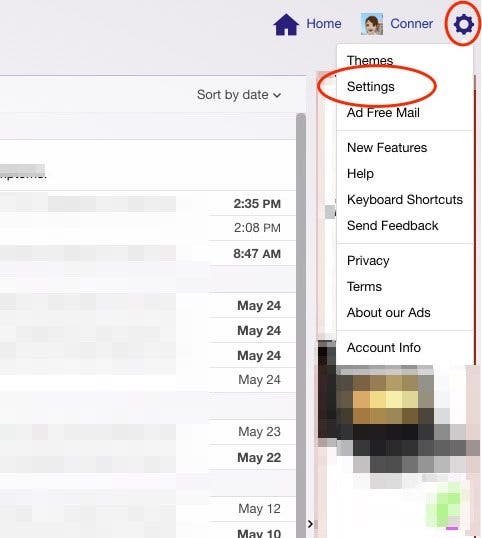 How to Setup Out of Office Response Email for Yahoo