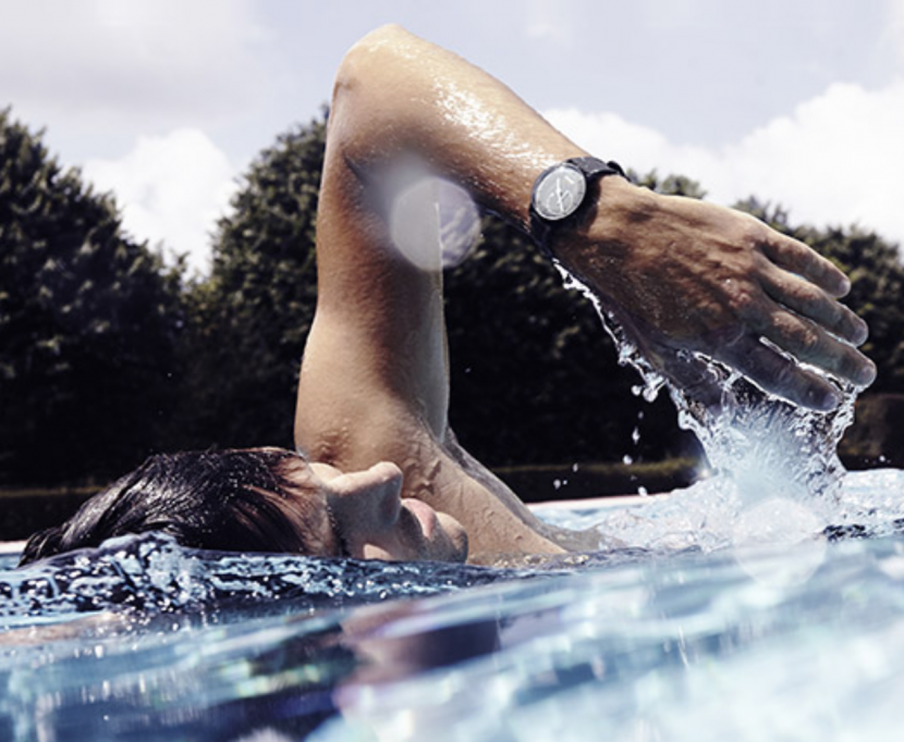swimming with Withings