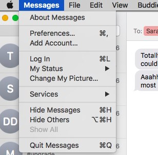 how to set up sms on mac