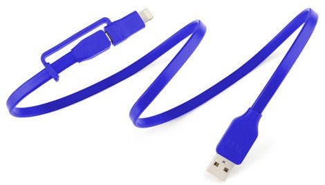Tylt Flyp-Duo Reversible USB Charge and Sync Cable