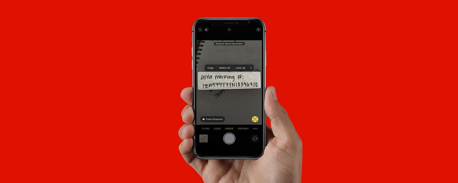 How to Track a Shipment with Live Text