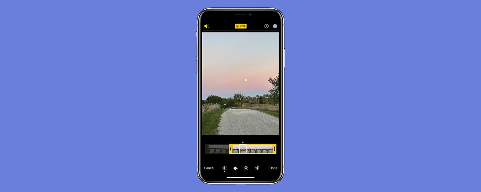 How to Crop a Live Photo by Removing Frames