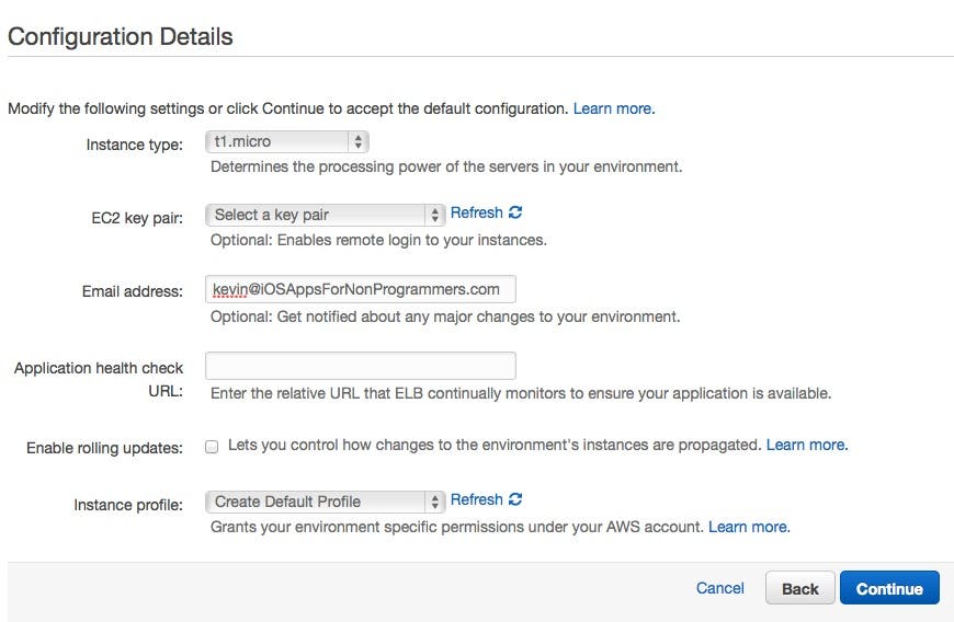 Configuration Details