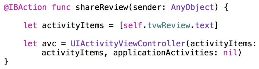 UIActivityViewController completed