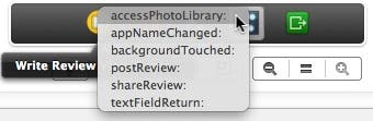 Select the accessPhotoLibrary method