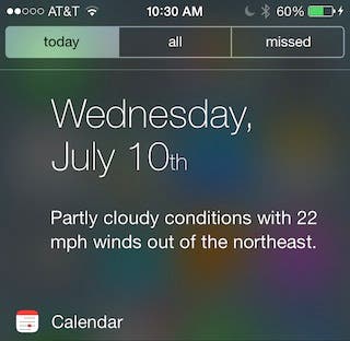 Notification Center