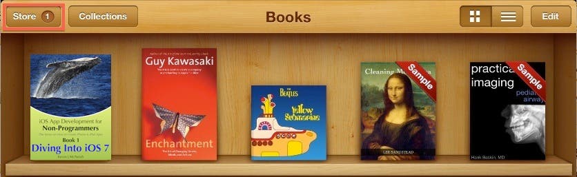 iBook Shelf Update