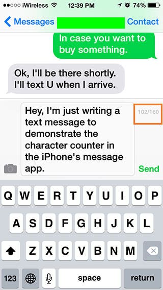 How to Turn on Character Count on an iPhone in 5 Steps