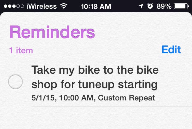 Tip of the Day: How to Create Custom Reminders in iOS Reminders