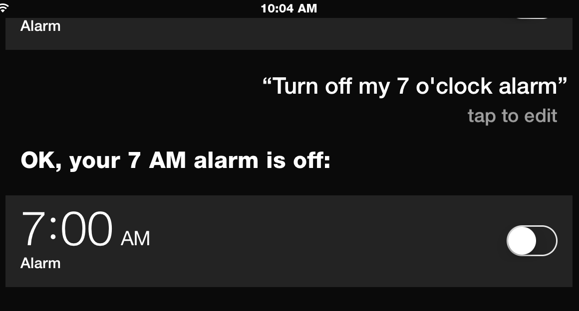 Set the Alarm Clock. Set the Alarm. Switch off the Alarm. Is turned off перевод