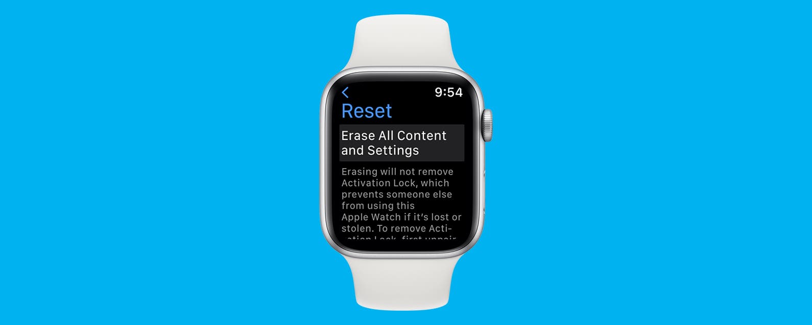 How to unlock apple on sale watch without erasing data