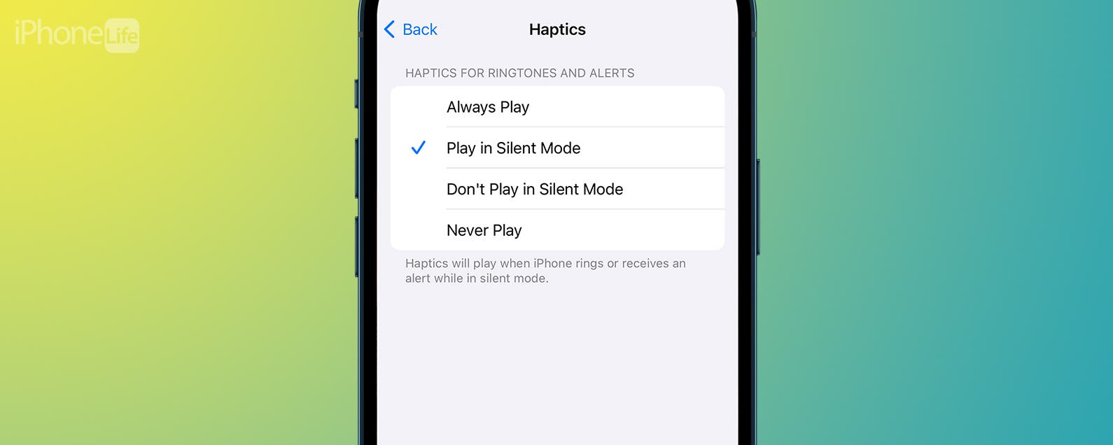 How to Set Your iPhone on Vibrate for Calls & Texts