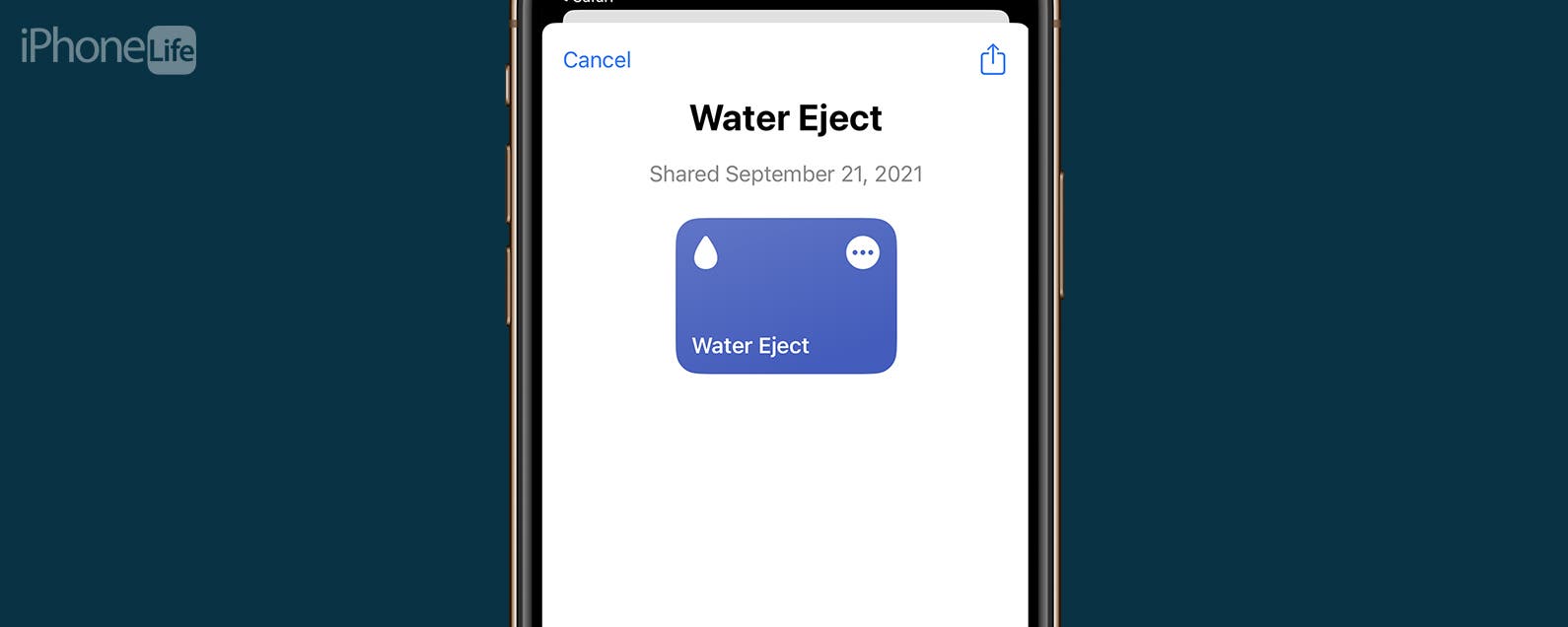 How to Use the Hidden Water Eject Shortcut on iPhone