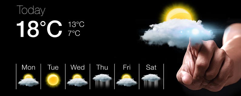 how to change weather location on iphone home screen