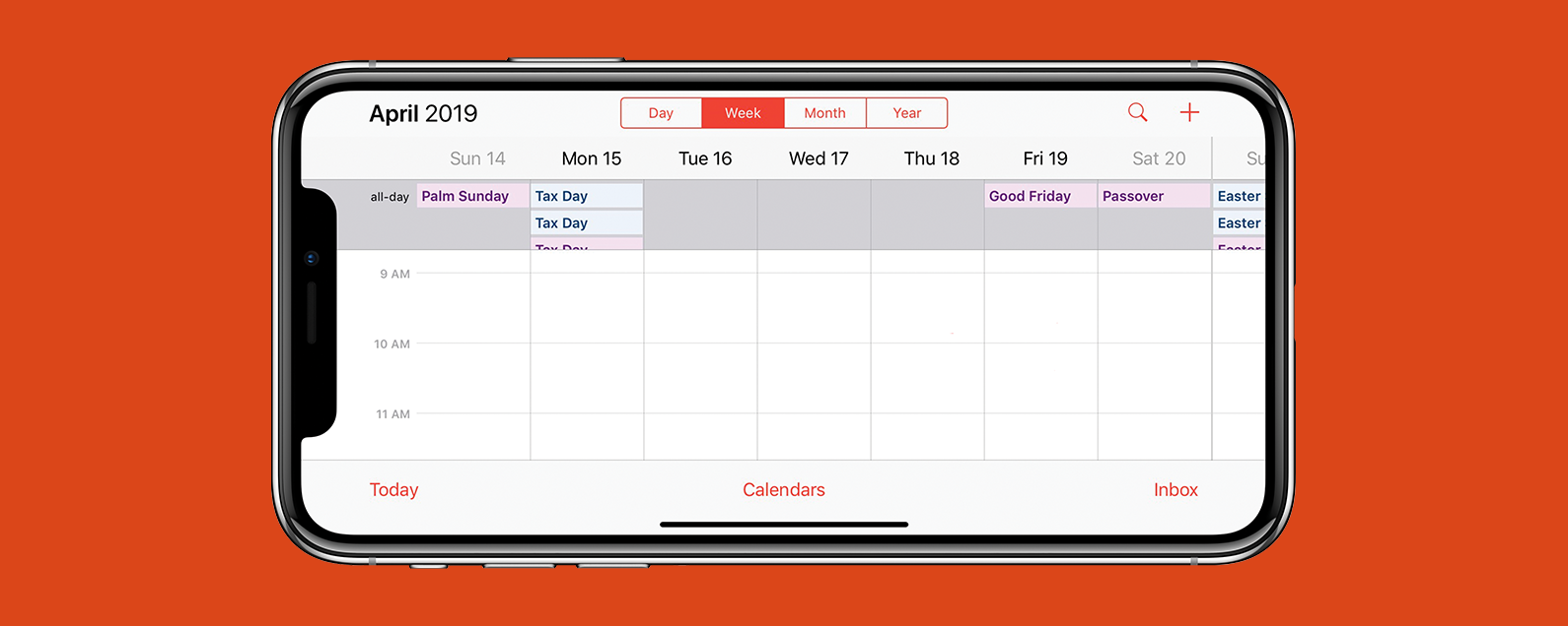 How to See the Week View in the Calendar App on Your iPhone