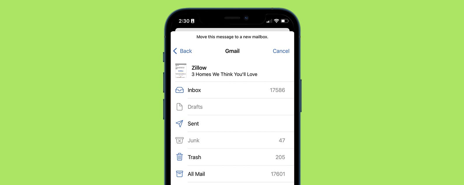 How to White List Senders in Mail App on iPhone